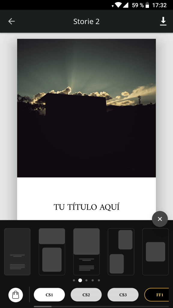 Apps para hacer mejores historias de Instagram - Unfold