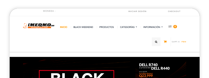 Tiendas en linea de Guatemala - Imeqmo